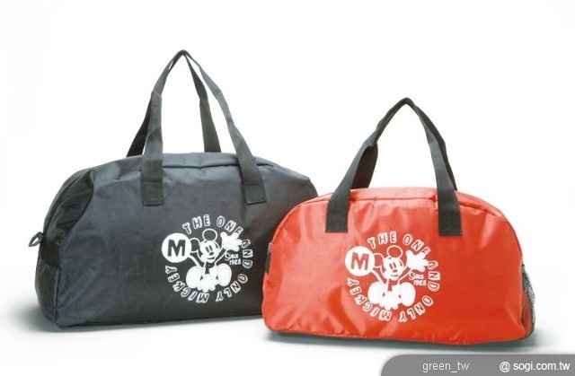 米奇休旅袋_大黑+小紅組
