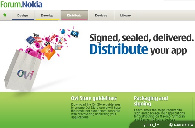 Forum Nokia - Distribute
