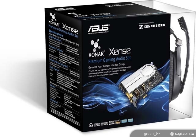 ASUS Xonar Xense Premium Gaming Audio Set 專業電競音效組