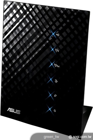 ASUS RT-N56U 無線路由器：外型引人入勝