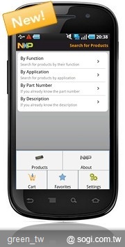 恩智浦半導體推出 Android 應用程式