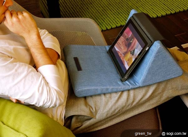 IPEVO Cushi iPad 專用靠枕上市發表