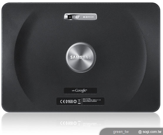 三星 GALAXY Tab 10.1 內建 8 百萬畫素 含 Android 瀏覽器與 Flash 10.1