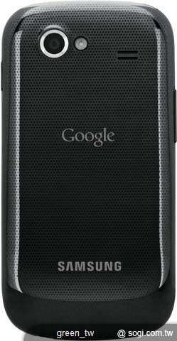 Nexus S 背面搭載五百萬畫素的攝錄機,正面則有 VGA 相機