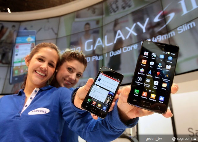 三星推出 GALAXY S II 全球最薄智慧型手機