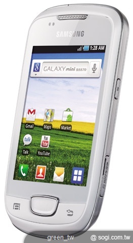 GALAXY mini (S5570)耀動白