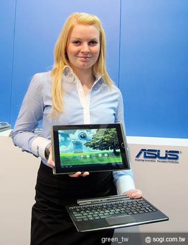 CeBIT 華碩最新 Android 3.0 Honeycomb Eee Pad