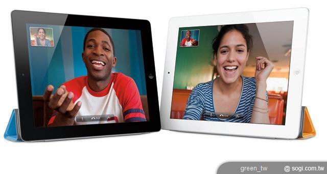 iPad 2 FaceTime 視訊通話