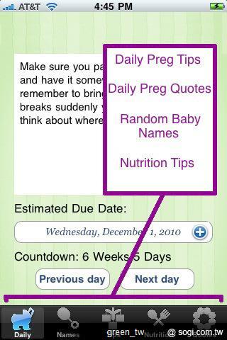 Pregnancy Day by Day Free