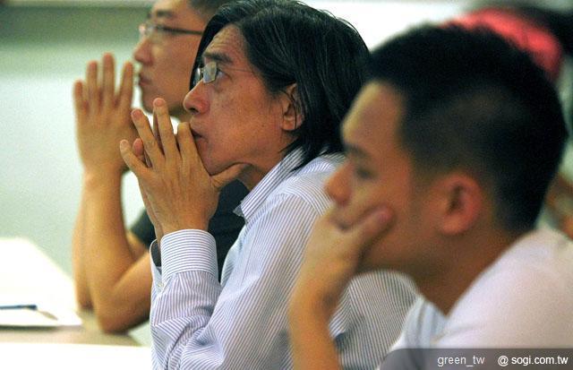 台灣大哥大副營運長谷元宏、PChome 董事長詹宏志、之初創投創辦人林之晨