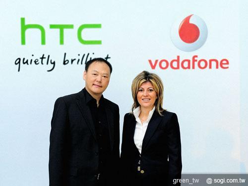 HTC 與 Vodafone 宣佈策略聯盟