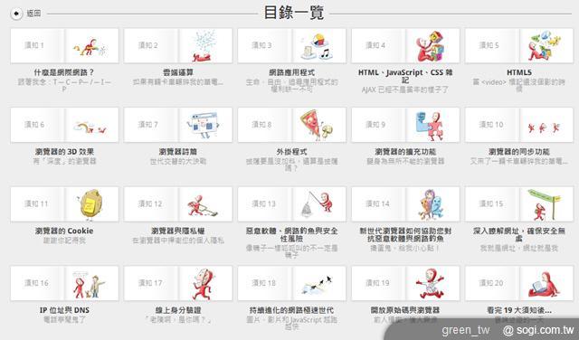 Google 亦釋出《瀏覽器和網路世界 20 大須知》