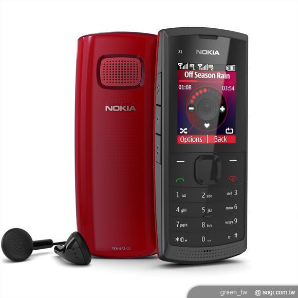 Nokia X1-01 支援雙 SIM 卡同時待機