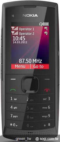 Nokia X1-01 雙卡雙待機
