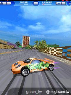 《3D 光速尬車》遊戲