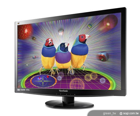 ViewSonic 被動式偏光 3D LED顯示器V3D231