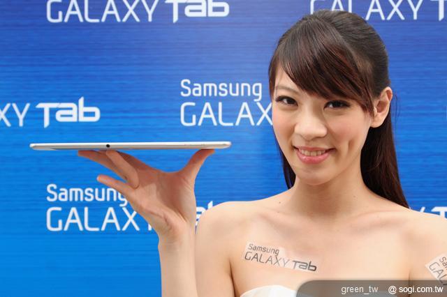 GALAXY Tab 10.1 Wi-Fi擁有全球超薄8.6mm機身