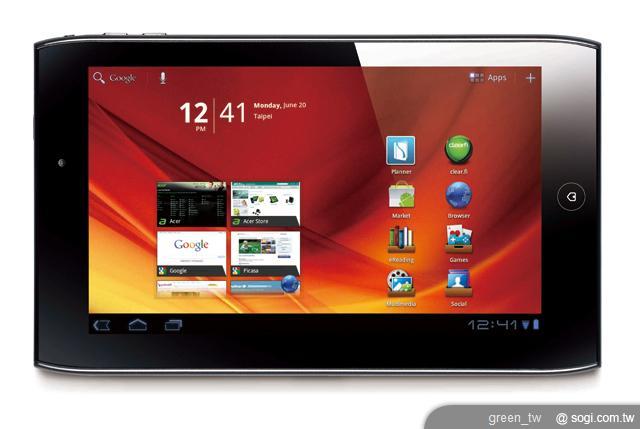 平板電腦 - Acer ICONIA Tab A100