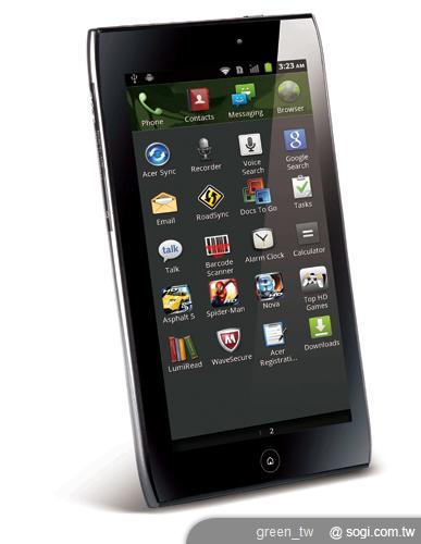 平板電腦 - Acer ICONIA Tab A100